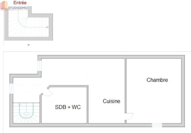 Studio 37m² Sedan 08200 - Photo 5