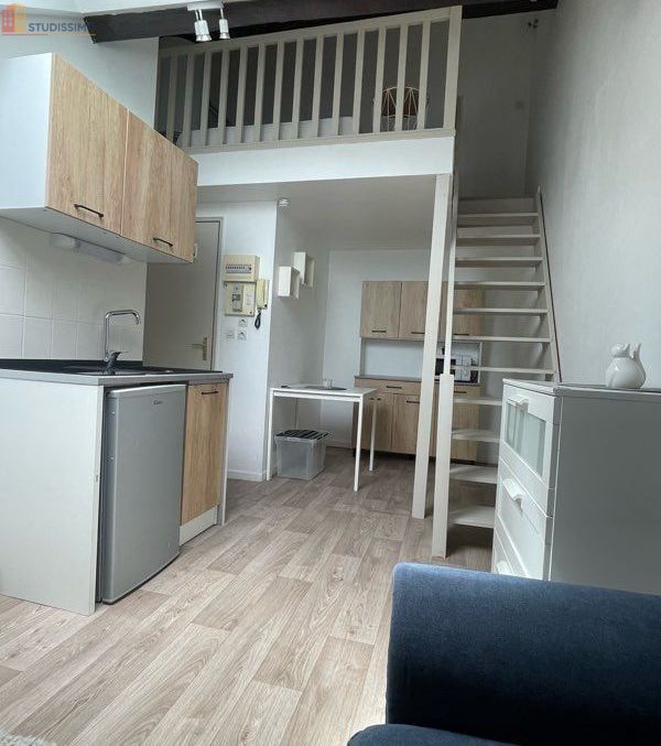 Studio meublé 18m² Bazeilles - Tout équipé, mezzanine - Photo 5