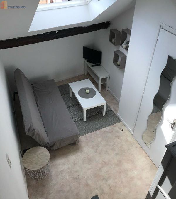 Studio meublé 18m² Bazeilles - Tout équipé, mezzanine - Photo 3