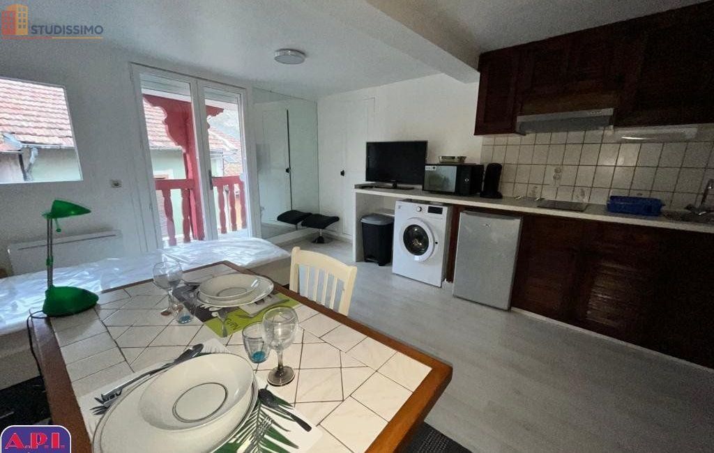 Studio meublé 20m² Tarascon-sur-Ariège - Meublé, 3e étage - Photo 2