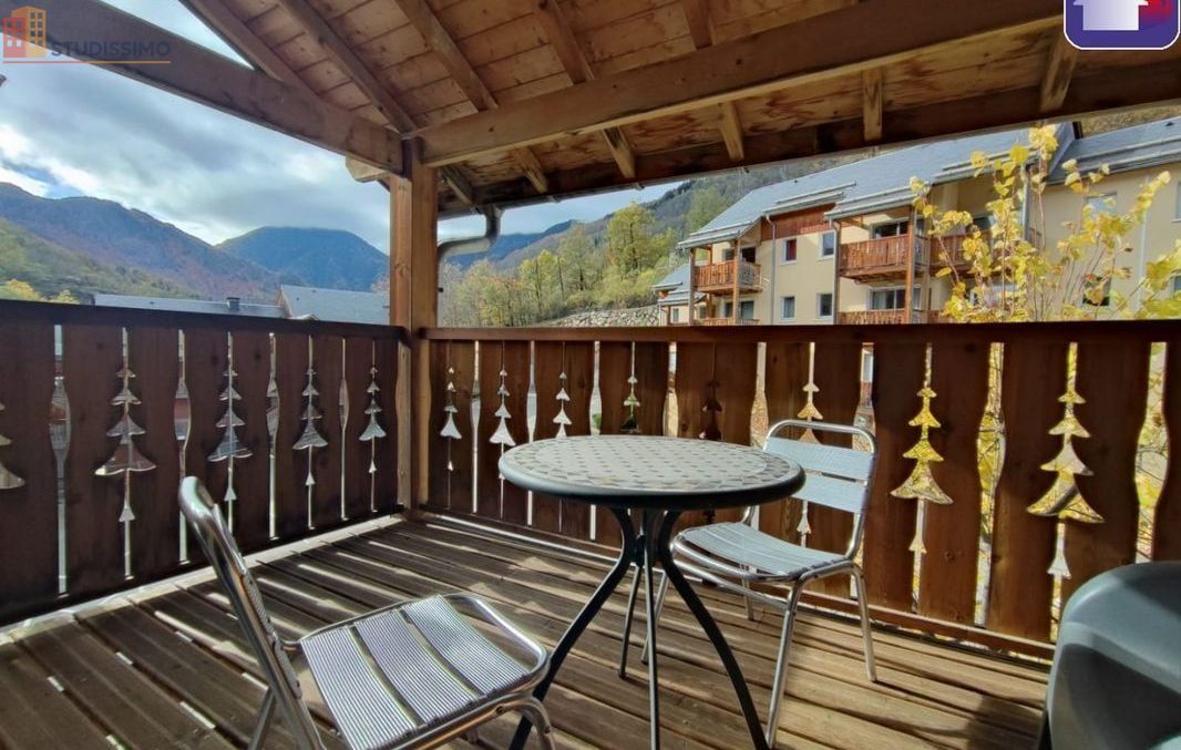 Studio meublé 21m² Ax-les-Thermes - Meublé, DPE D - Photo 2