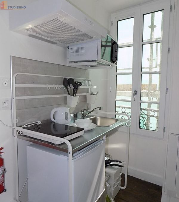 Studio meublé 17m² Foix - Meublé, DPE C - Photo 3