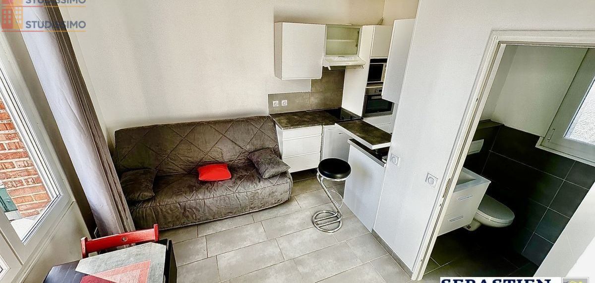 Studio meublé 16m² La Chapelle-Saint-Luc - Meublé, DPE C - Photo 9