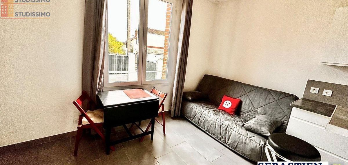 Studio meublé 16m² La Chapelle-Saint-Luc - Meublé, DPE C - Photo 1