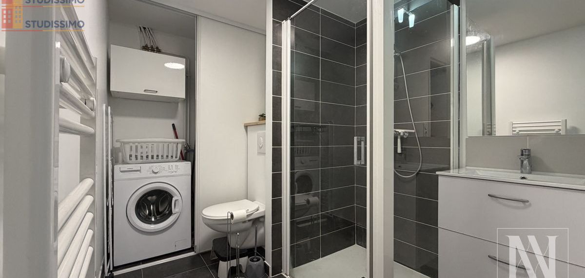 Studio meublé 21m² Troyes 10000 - Meublé, DPE A - Photo 2