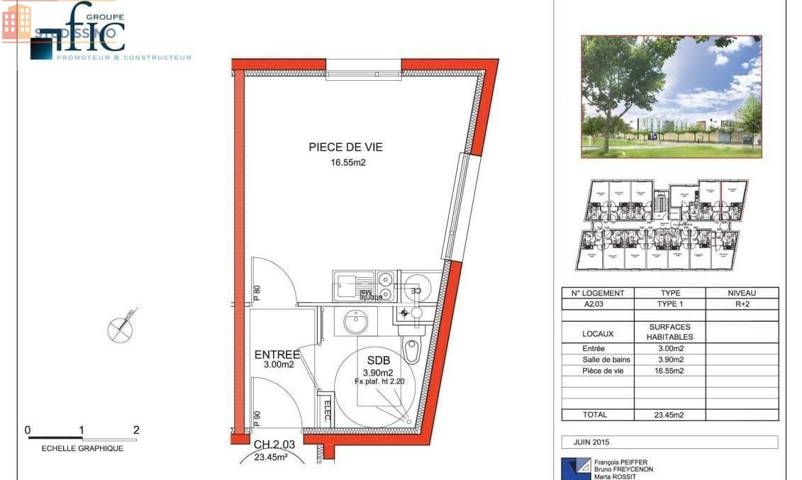 Studio 23m² Troyes - lumineux - Photo 1