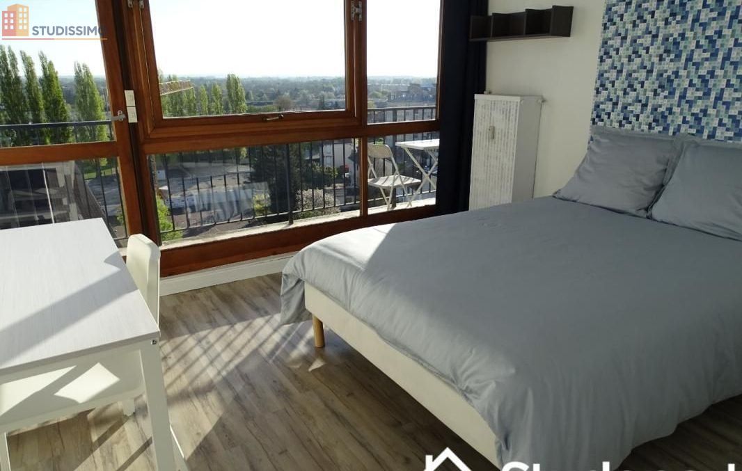 Studio meublé 16m² Troyes - Lumineux, en étage élevé - Photo 1