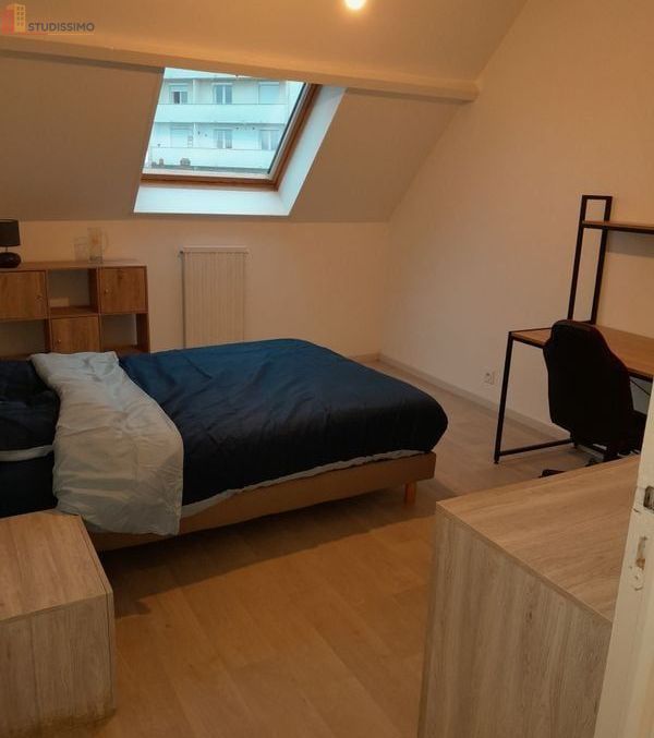 Studio meublé 16m² Troyes - Meublé, dernier étage - Photo 1