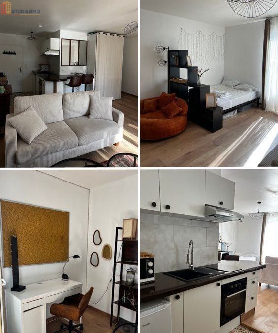 Studio meublé 34m² Troyes - Meublé, place de parking - Photo 1