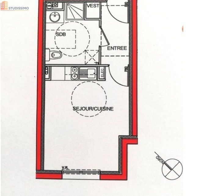 Studio 25m² Troyes - Rénové, équipé - Photo 2