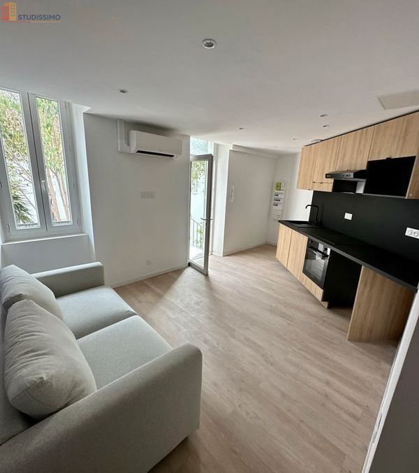 Studio 23m² Marseille 9e - Meublé, terrasse privative - Photo 1