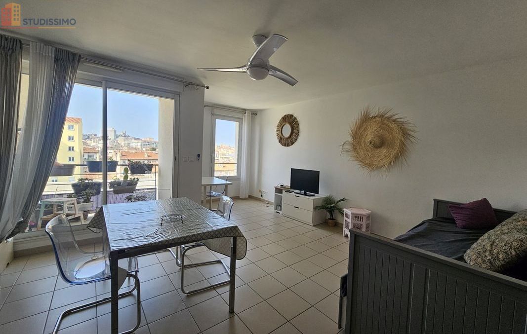 Studio meublé 62m² Marseille 10e - Étage élevé, DPE C - Photo 3