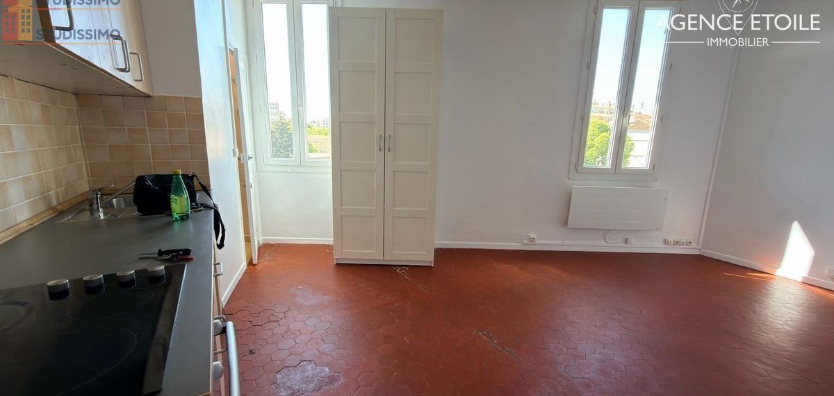 Studio 23m² Marseille 4e - Étage élevé, lumineux - Photo 1