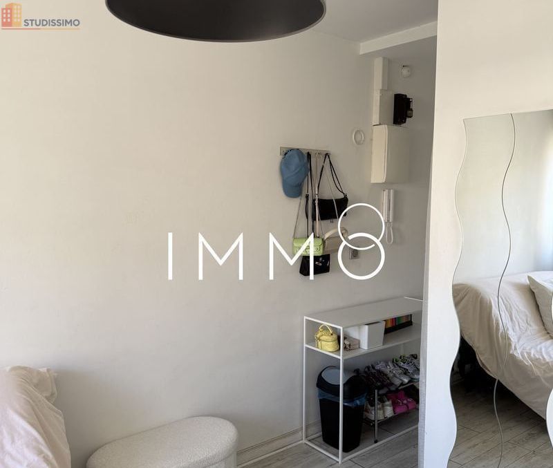 Studio meublé 15m² Marseille 6e - Lumineux, 6e étage - Photo 1