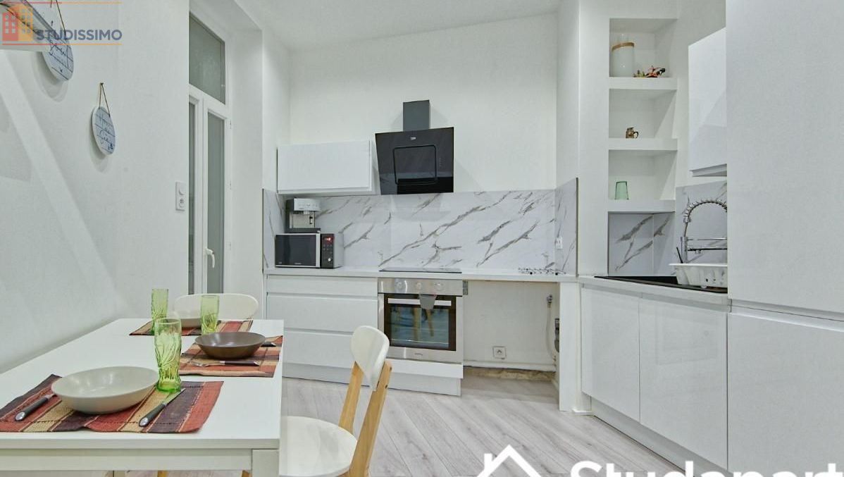 Studio meublé 16m² Marseille 3e - Meublé, DPE A - Photo 2