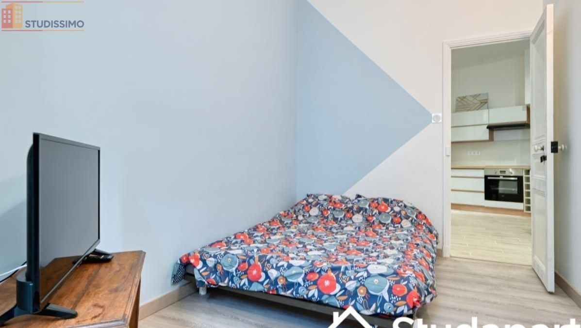 Studio meublé 14m² Marseille 3e - Meublé, lumineux - Photo 1