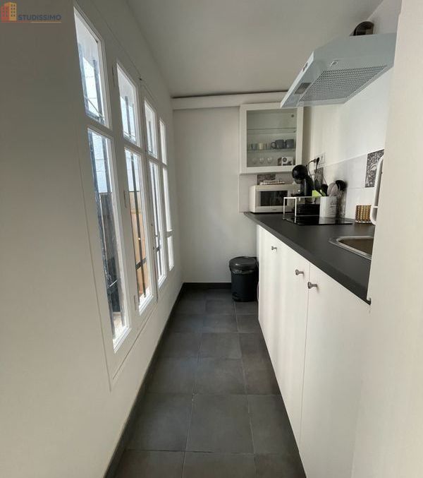 Studio 19m² Marseille 1er - Meublé, terrasse - Photo 2