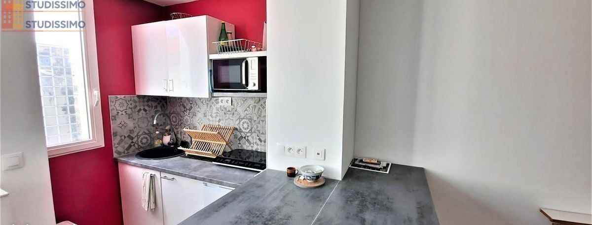 Studio meublé 27m² Marseille 6e - Lumineux, étage élevé - Photo 5