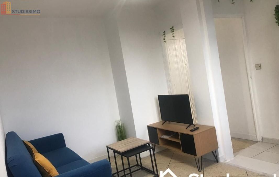 Studio meublé 9m² Marseille 3e - Meublé, lumineux - Photo 1