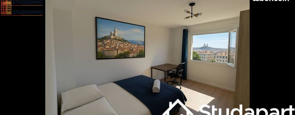 Studio 13m² Marseille 2e - Meublé, étage élevé - Photo 2