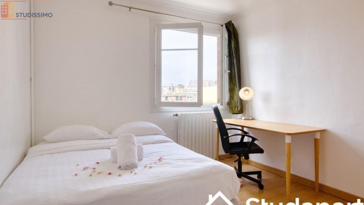 Studio meublé 11m² Marseille 3e - Lumineux, 5e étage - Photo 4
