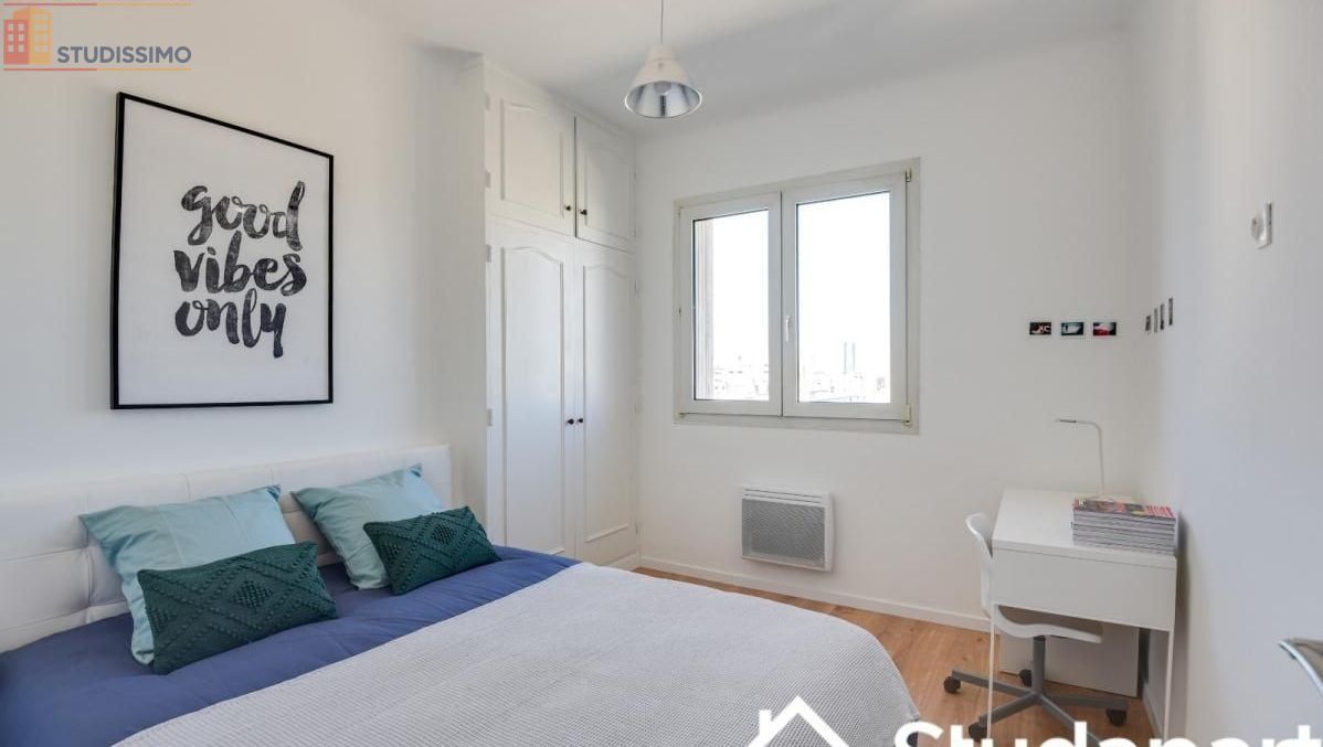 Studio meublé 12m² Marseille 3e - Lumineux, 7e étage - Photo 3