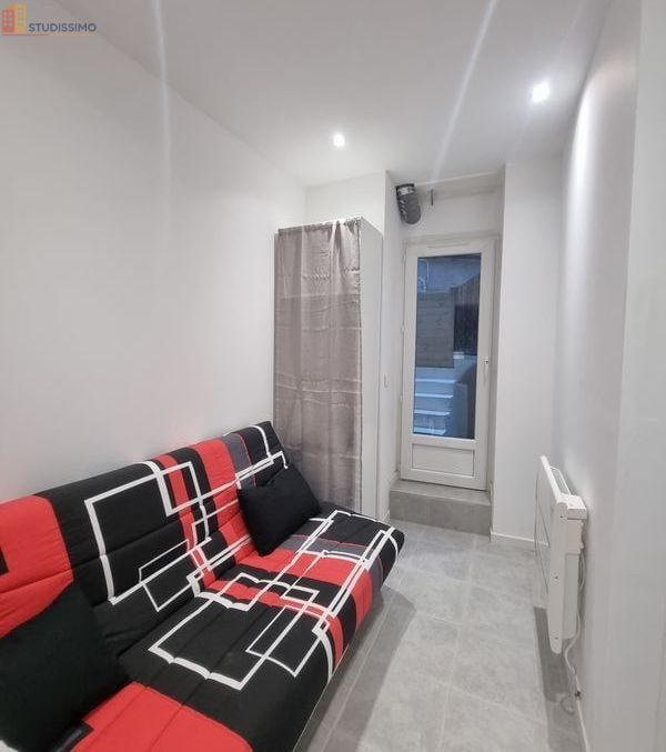 Studio meublé 24m² Marseille 13e - Terrasse 8m², lumineux - Photo 2