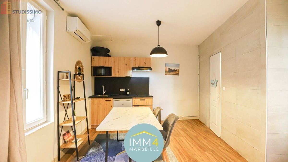 Studio meublé 22m² Marseille 6e - Meublé, 1er étage - Photo 5
