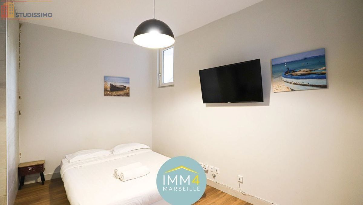 Studio meublé 22m² Marseille 6e - Meublé, 1er étage - Photo 4