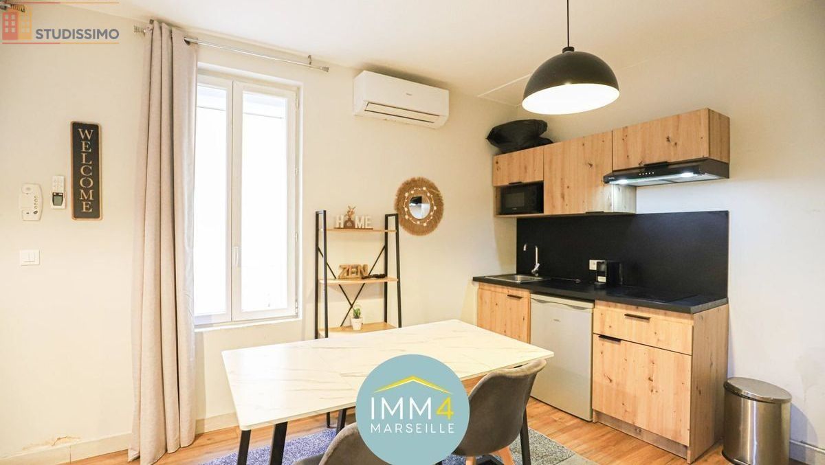 Studio meublé 22m² Marseille 6e - Meublé, 1er étage - Photo 3