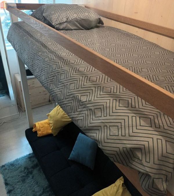 Studio meublé 9m² Marseille 8e - Réservé étudiants - Photo 2