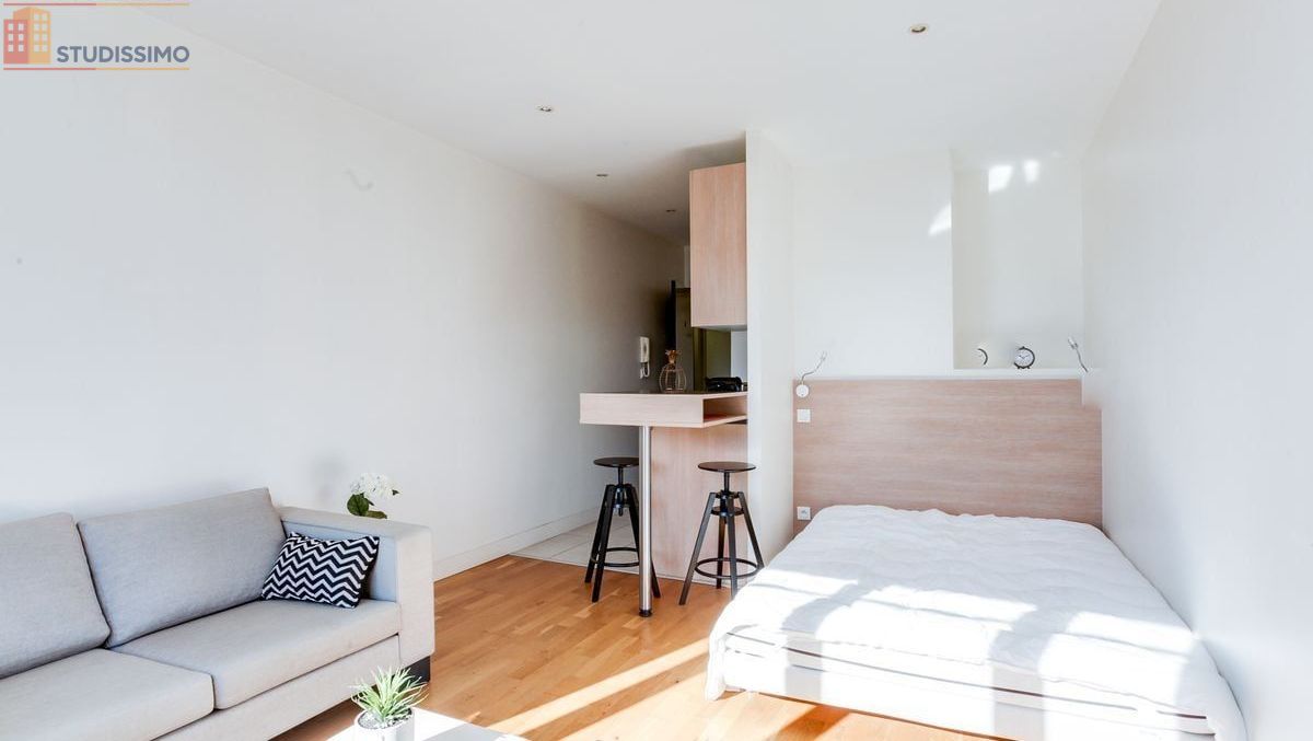 Studio meublé 28m² Marseille 2e Joliette - Vue mer, wifi inclus - Photo 4