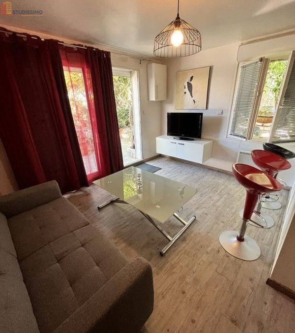 Studio meublé 24m² Narbonne - Meublé, DPE D - Photo 8