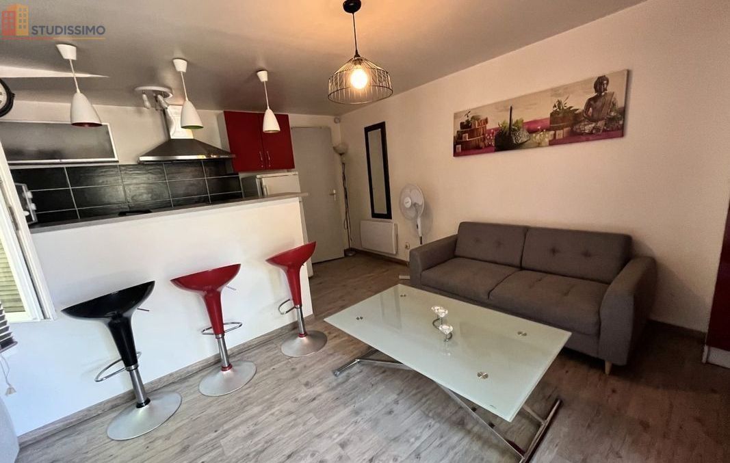 Studio meublé 24m² Narbonne - Meublé, DPE D - Photo 1
