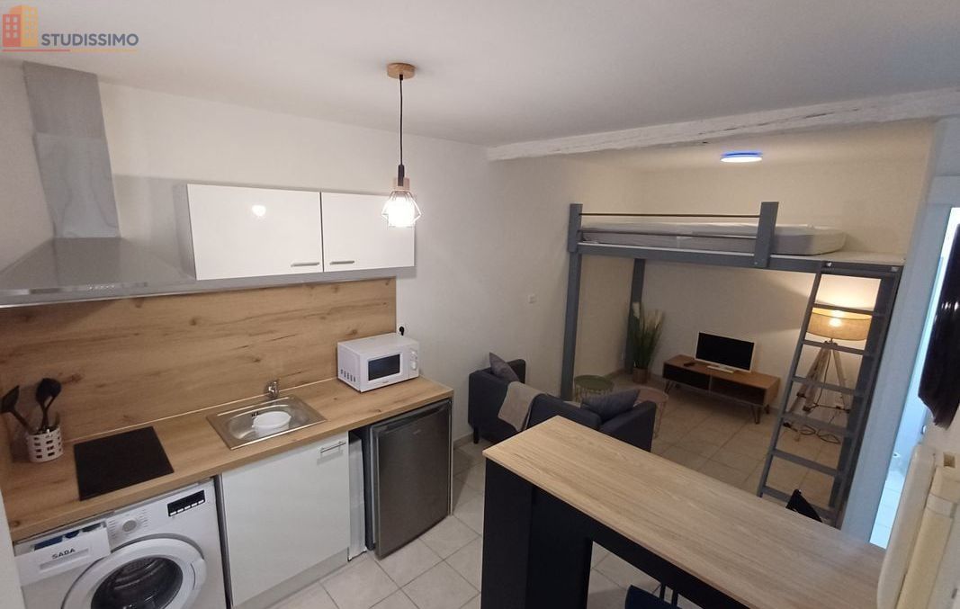 Studio meublé 20m² Narbonne 11100 - Rénové, lumineux - Photo 1