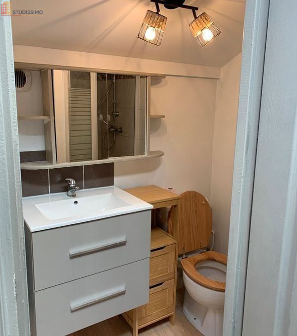 Studio meublé 19m² Carcassonne - Mezzanine, déco bohème - Photo 2
