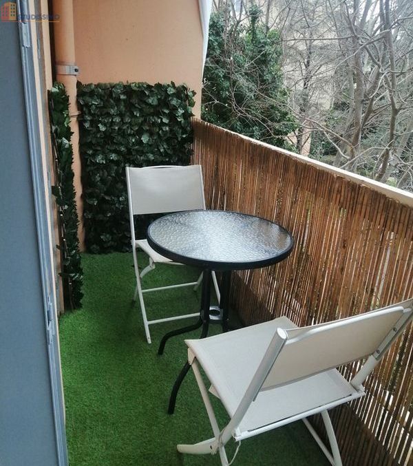 Studio meublé 32m² Aix-en-Provence sud - Balcon, climatisation - Photo 6