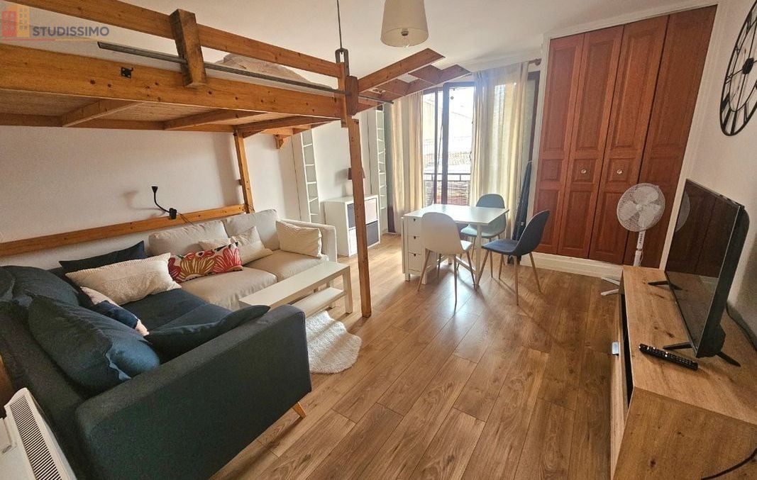 Studio meublé 29m² Aix-en-Provence - Cuisine séparée - Photo 2