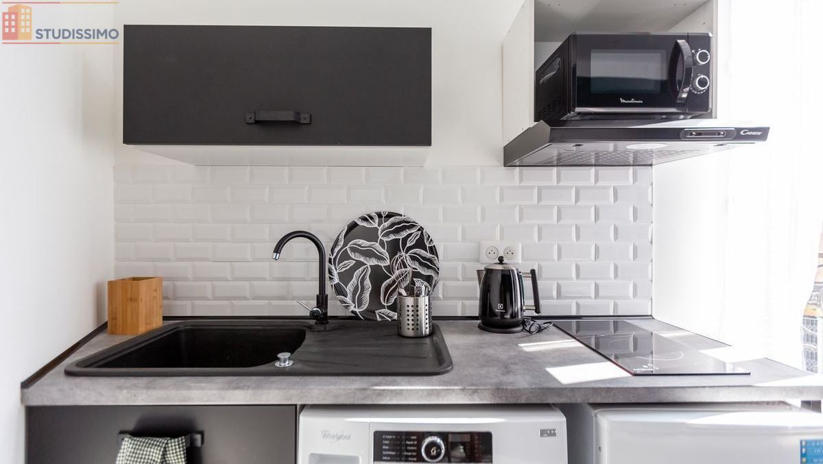 Studio 27m² Marseille 6e - Meublé, design d'architecte - Photo 2