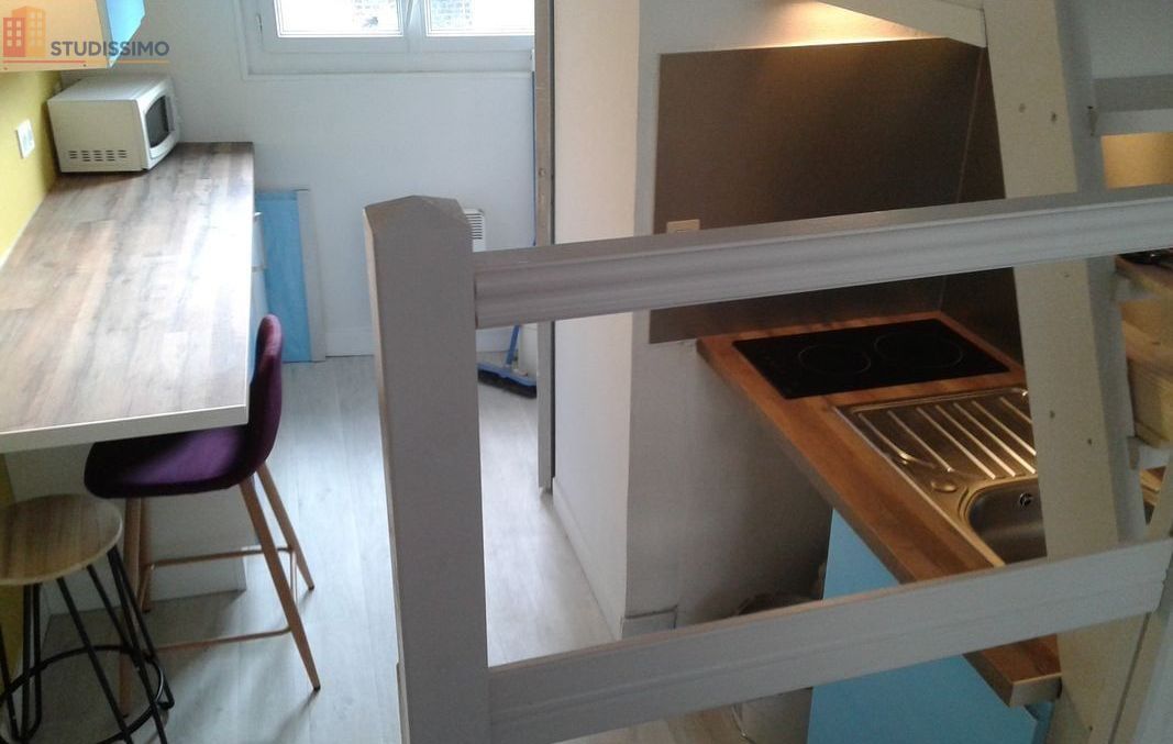 Studio meublé 20m² Lisieux centre - Meublé, lumineux - Photo 1