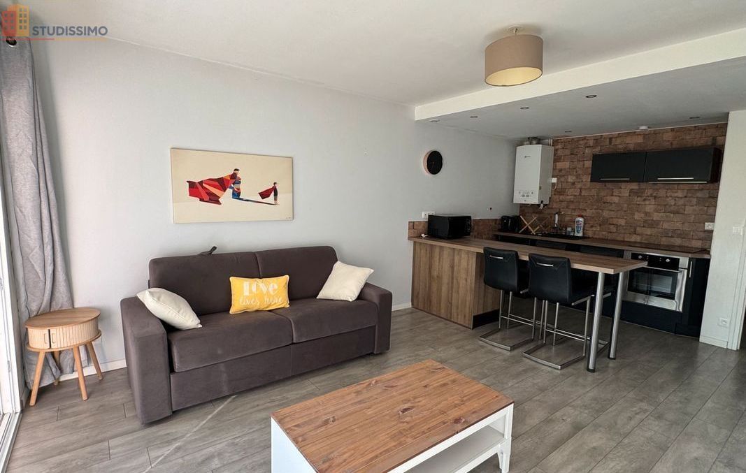 Studio meublé 31m² Bayeux - Calme, lumineux - Photo 1