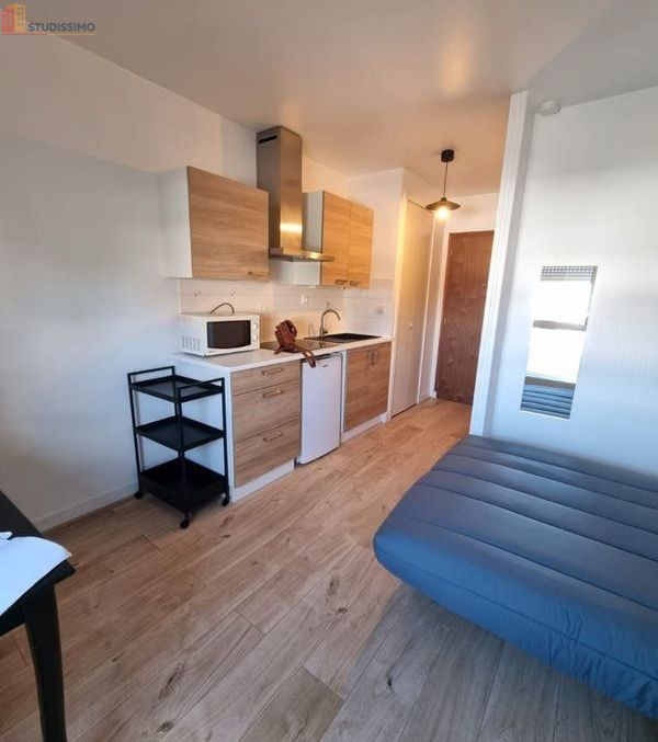 Studio meublé 19m² Caen centre - Lumineux, bien situé - Photo 3