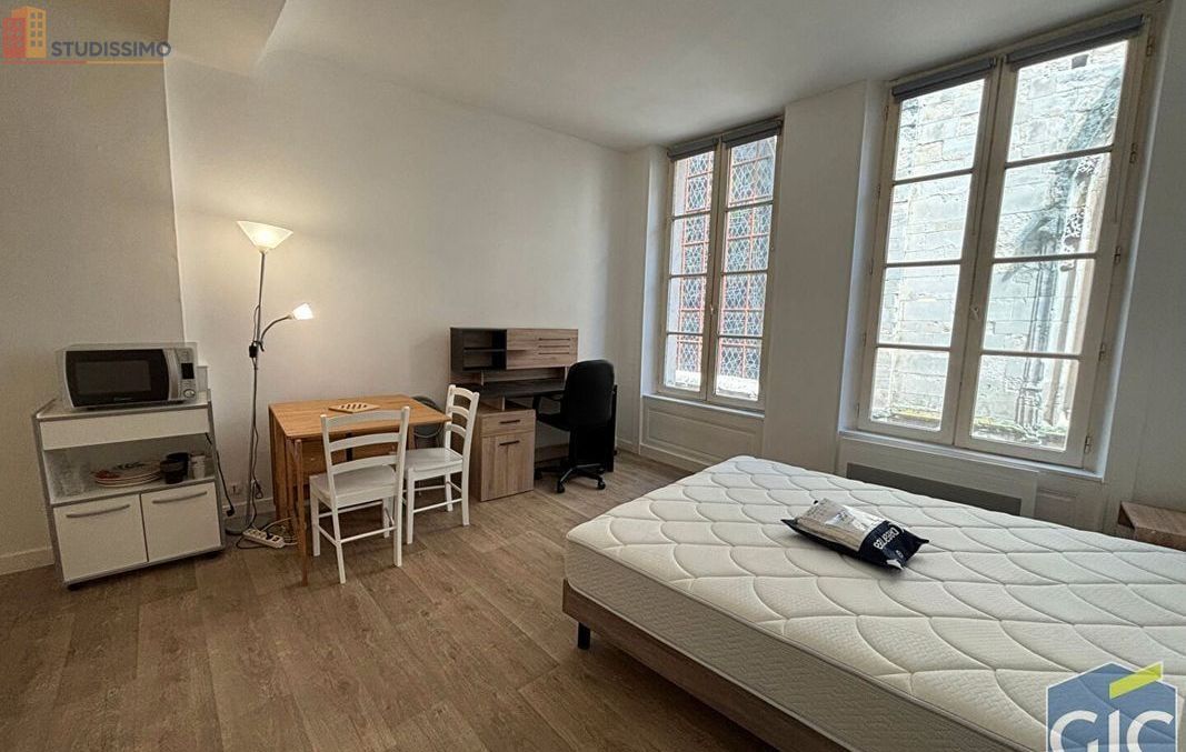 Studio 23m² Caen 14000 - Meublé, DPE D - Photo 3