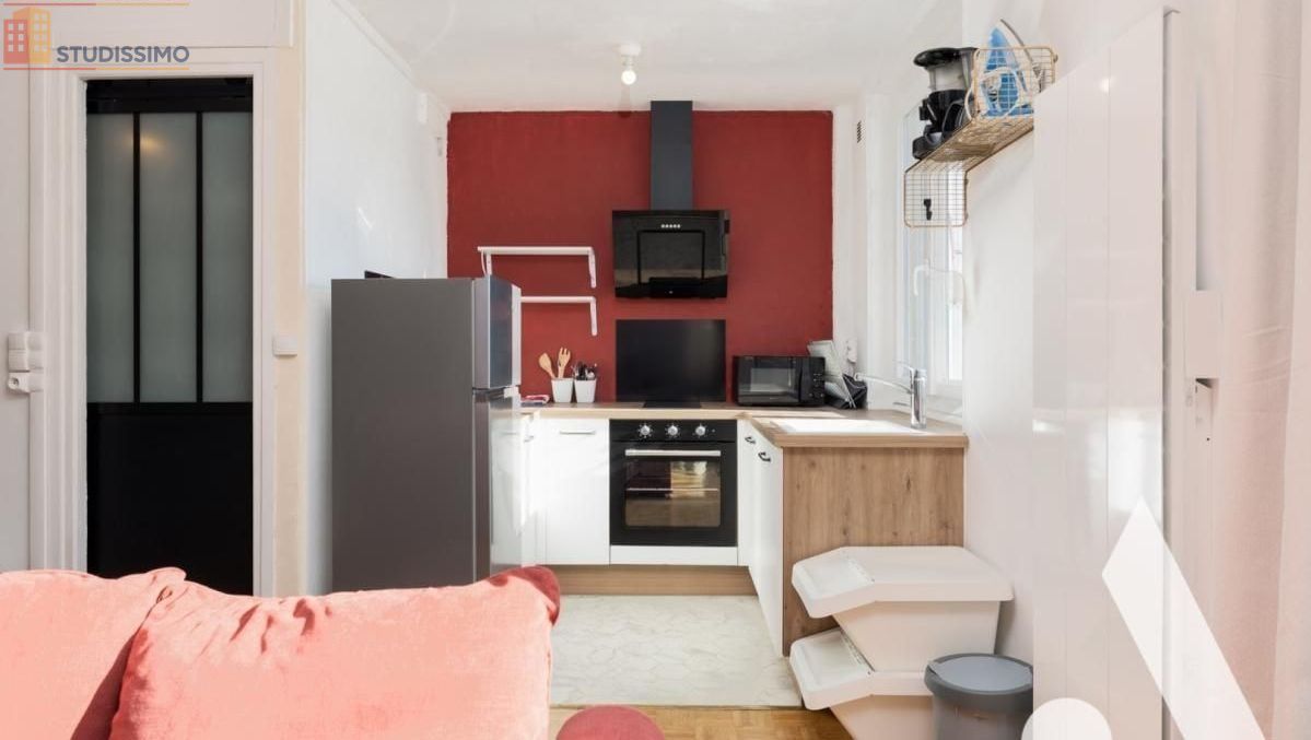 Studio 29m² Caen 14000 - Meublé, 2e étage - Photo 5