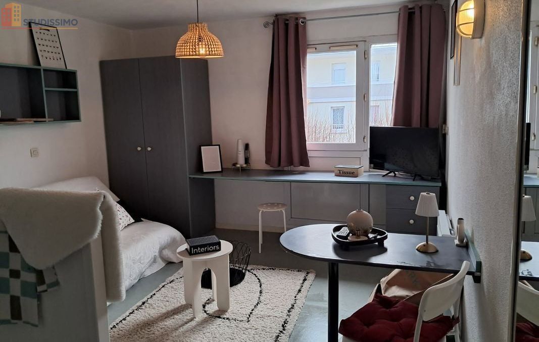 Studio meublé 17m² Caen 14000 - Meublé, étage 2/4 - Photo 2