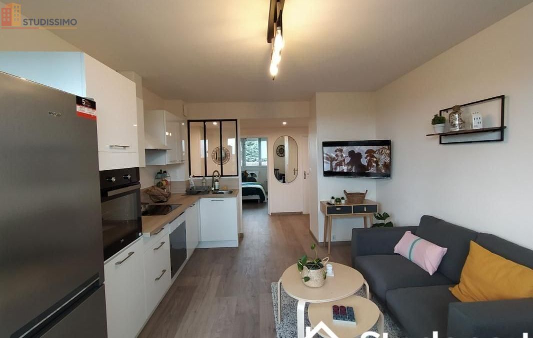 Studio meublé 9m² Caen 14000 - Meublé, DPE D - Photo 9