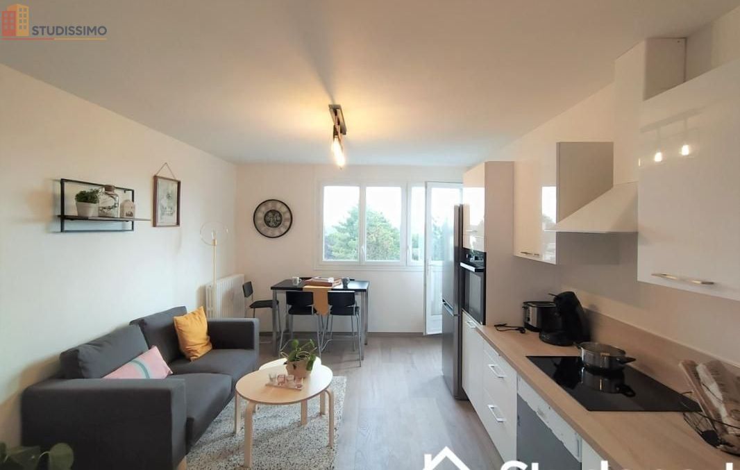 Studio meublé 9m² Caen 14000 - Meublé, DPE D - Photo 3