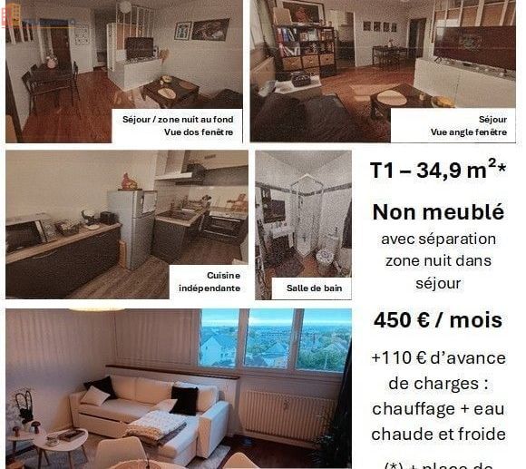 Studio 35m² Caen 14000 - Pierre Heuzé - Photo 1