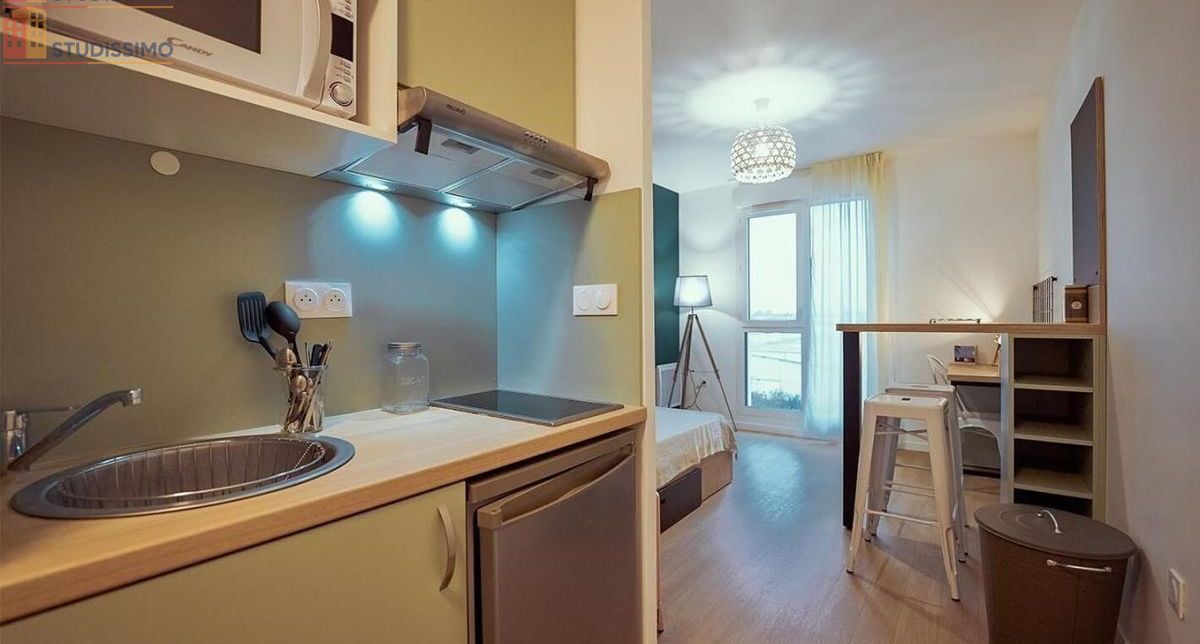 Studio meublé 13m² Caen 14000 - Calme, lumineux - Photo 1