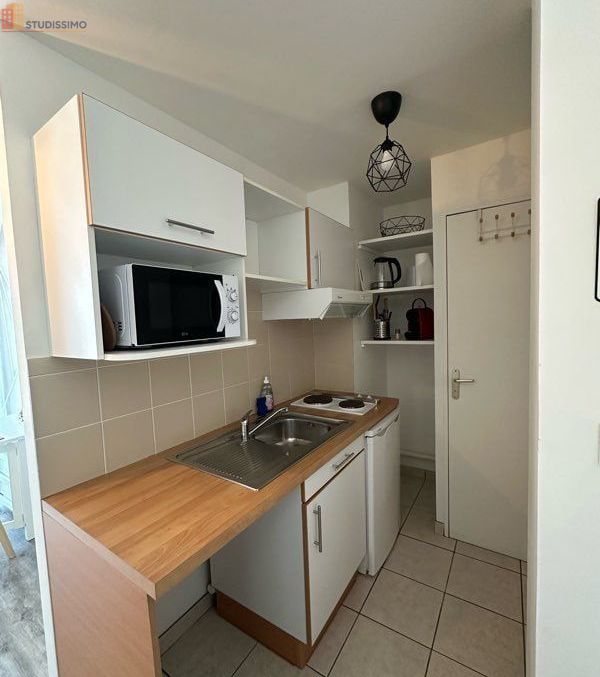 Studio 25m² Ouistreham - Meublé, dernier étage - Photo 1